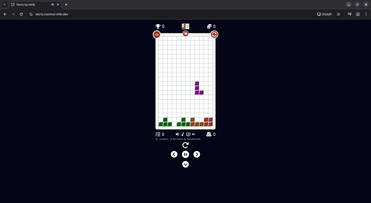Tetris Game