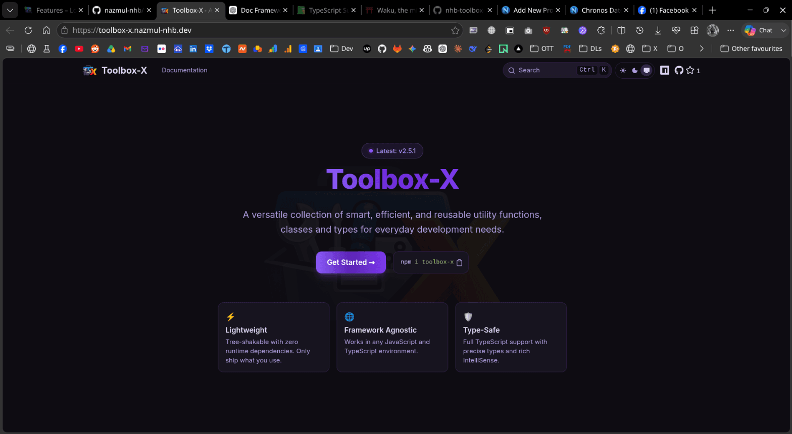 Toolbox X
